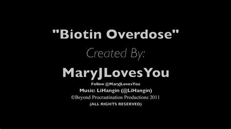 Biotin Overdose - YouTube