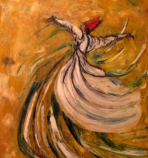 Sufi Acrylic Painting By Laraib Yousaf | absolutearts.com