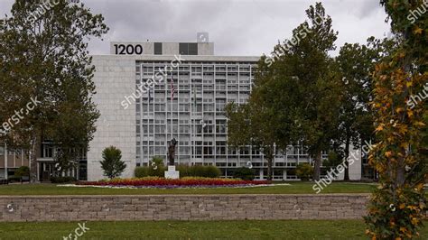 Oakland County Courthouse Building Shown Pontiac Editorial Stock Photo ...