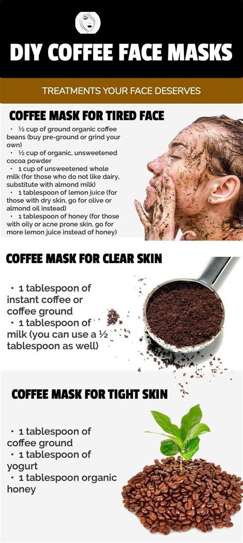 Top 5 DIY Coffee Face Mask Treatments Your Face Deserves | Coffee face mask, Face mask treatment ...