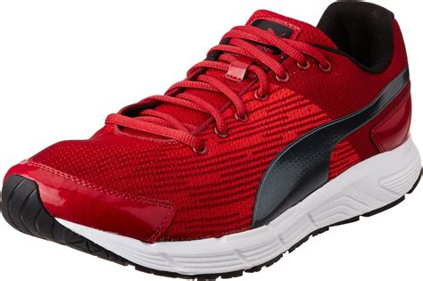 PUMA Sequence, Unisex Adults' Training Running Shoes, Red (Red/Black), 10 UK (44 1/2 EU): Amazon ...