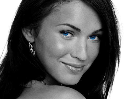 Megan Fox Blue Eyes 2 by DonMeato on DeviantArt