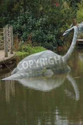 Plesiosaurus dolichodeirus - plesiosaur and the loch ness monster ...