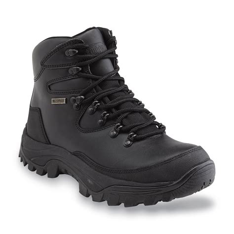 Outdoor Life Men's Traverse Black Waterproof Hiking Boot