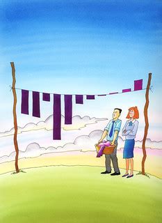 Performance washing line | Series of cartoons and graphics t… | Flickr