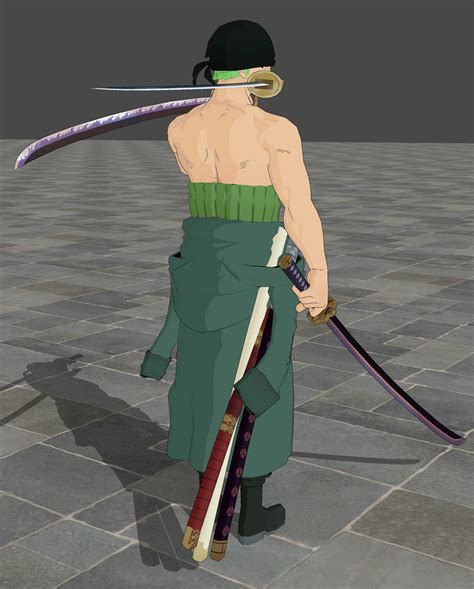 Zoro standing pose by TheForgottenSaint47 on DeviantArt