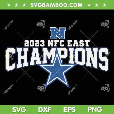 Nfc East Champions 2023 SVG PNG