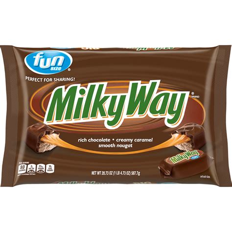 Milky Way Milk Chocolate Single Candy Bar Sweet Fusio - vrogue.co