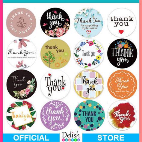 Thank You Sticker 500pcs (1 roll) DTPH1121 | Lazada PH