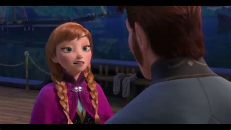 Frozen, Anna punches Hans - YouTube