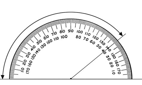 Protractor, 140 Degrees | ClipArt ETC