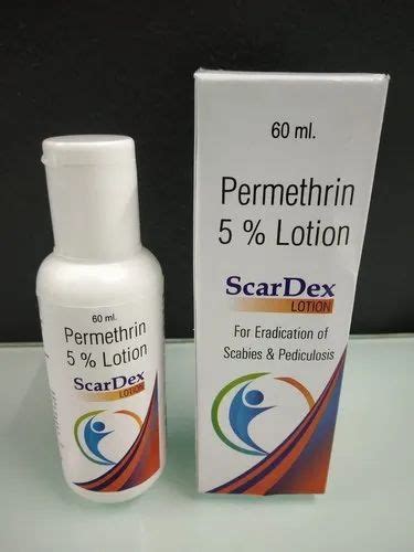 Permethrin 5 % Lotion at Rs 65.8/bottle | Permethrin Lotion 5% in Ahmedabad | ID: 23315679697