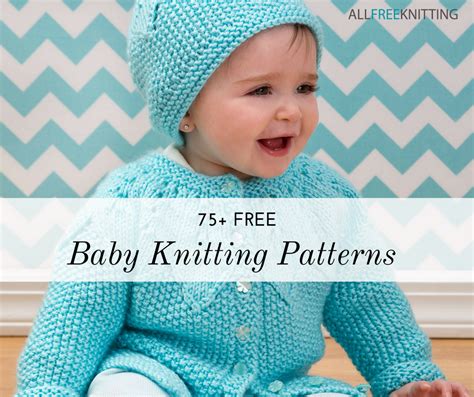 75+ Free Baby Knitting Patterns | AllFreeKnitting.com