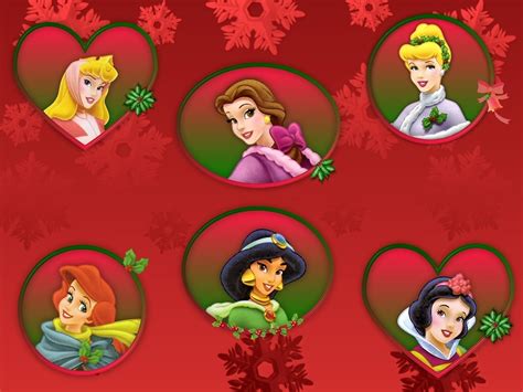 Disney Princess Christmas Wallpaper - Disney Princess Wallpaper ...