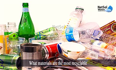 What materials are the most recyclable - Netsol Water