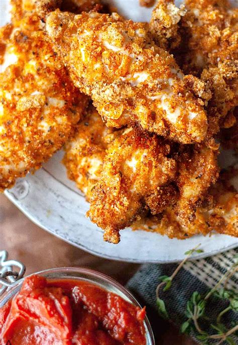 KETO FRIED CHICKEN #EASYRECIPES #CHICKEN - Media Food and Nutrition Degree