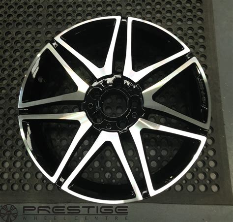 2012 Mercedes C Class wheels refurbished back to OE standards with Diamond cut finish at ...