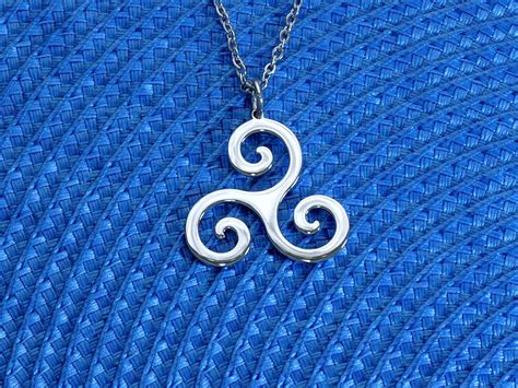 Triskelion Pendant Teen Wolf Necklace Triskelion Symbol Teen | Etsy