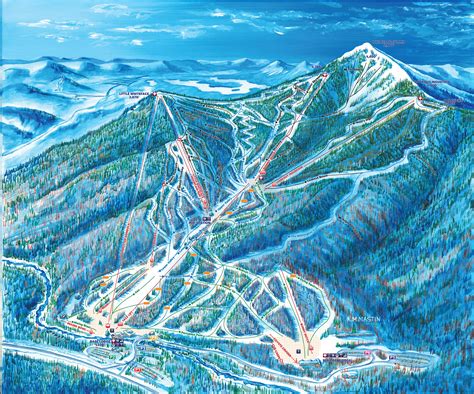 Whiteface Ski Trail Map, Free Download