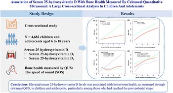 Association of serum 25-hydroxyvitamin D with bone health measured by calcaneal quantitative ...