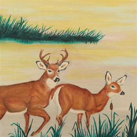 Robert Boisvert 1974 Acrylic Wildlife Painting | EBTH