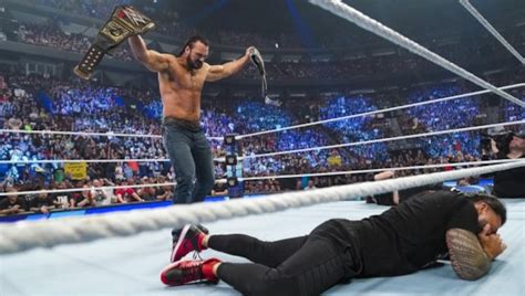 WWE SmackDown Results: Drew McIntyre delivers 'Claymore Kick' to Roman ...