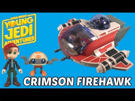 Crimson Firehawk Review - Star Wars Young Jedi Adventures - YouTube