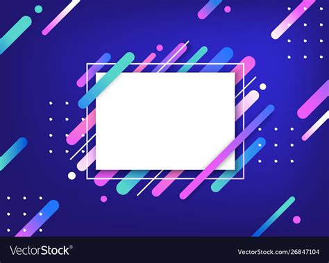 Colorful frame on abstract background Royalty Free Vector