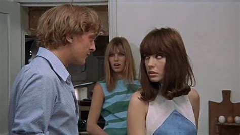 David Hemmings, Jane Birkin and Gillian Hills in Blow Up (1966) Michelangelo Antonioni | Film ...