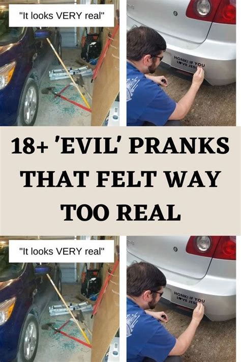 18 evil pranks that felt way too real – Artofit