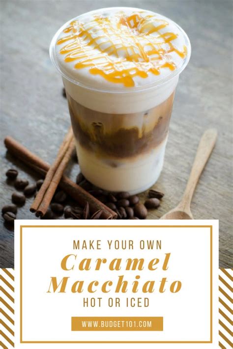 Copycat Starbucks Caramel Macchiato | How to Make Caramel Macchiato