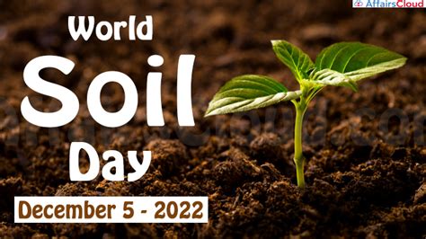 World Soil Day 2022 - December 5