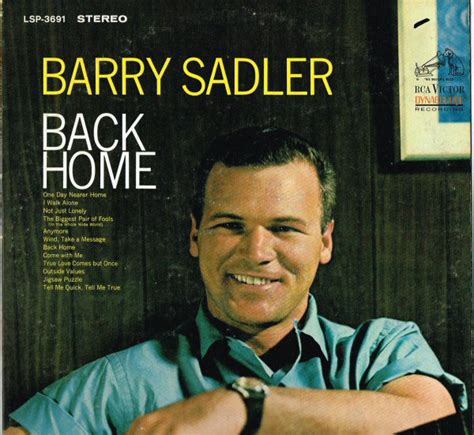 Barry Sadler – Back Home (1967, Vinyl) - Discogs