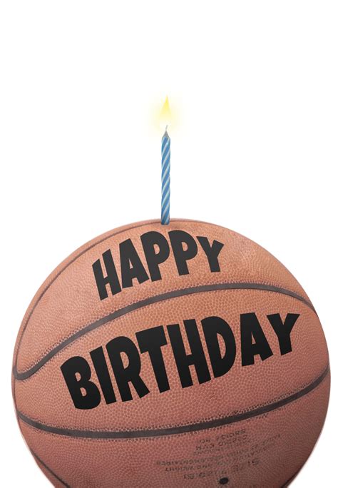 Basketball clipart happy birthday, Basketball happy birthday Transparent FREE for download on ...