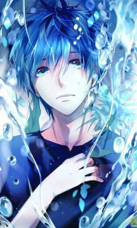 Top more than 148 blue hair anime boy - camera.edu.vn