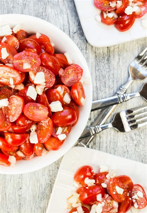 Tomato, Feta and Vidalia Onion Salad recipe