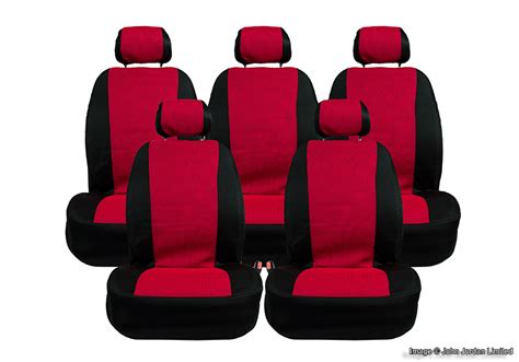 Walser MPV seat covers, UV red, no. 10229.