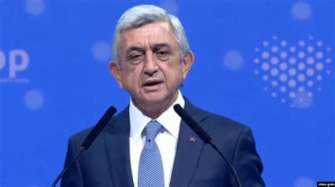 Sarkisian Claims ‘Threats To Democracy’ In Armenia