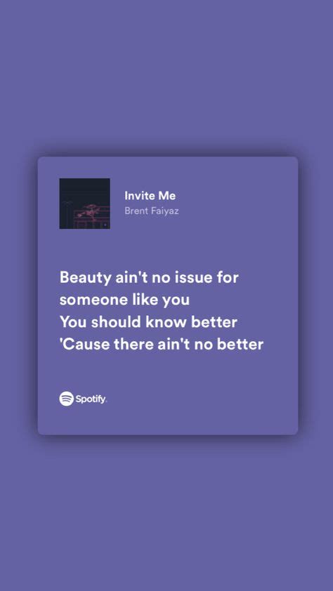 Top 10 brent faiyaz song lyrics ideas and inspiration