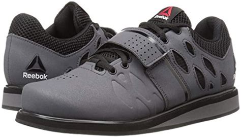 Reebok Leather Lifter Pr Cross-trainer Shoe in Ash Grey/Black/White (Gray) for Men - Lyst