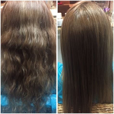 Antes y después del tratamiento! Dura tres meses el efecto de la Keratina brasileña | Keratin ...