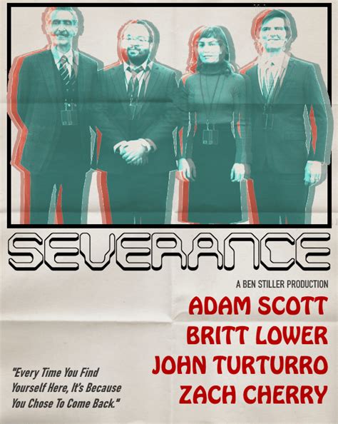 Severance Retro Style Movie Poster : r/SeveranceAppleTVPlus