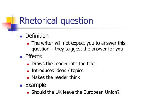 PPT - Rhetorical Devices PowerPoint Presentation - ID:561466