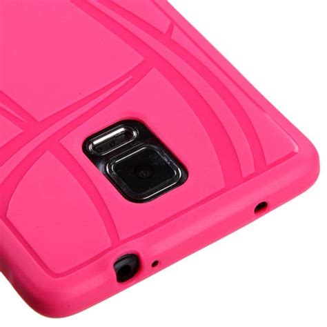 Samsung Galaxy Note 4 Hot Pink Basketball Texture Candy Skin Cover ...