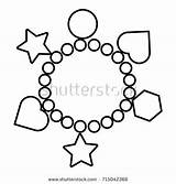 Bracelet Coloring Pages sketch template