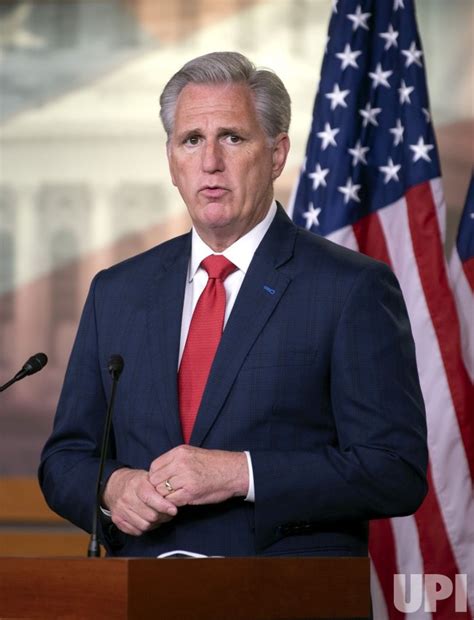 Photo: House Minority Leader McCarthy holds a press conference at the U ...