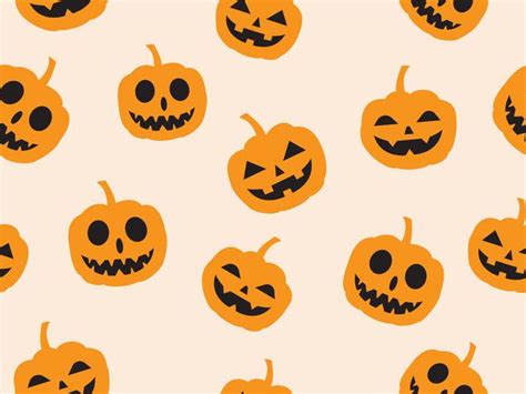 Pumpkin Pattern 662032 Vector Art at Vecteezy