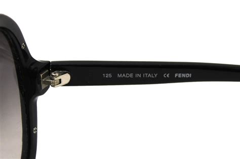 Authentic Fendi Black Acetate Frame Sunglasses – Paris Station Shop