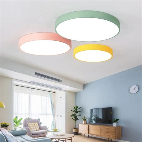 8W Modern Round LED Bedroom Night Lamp Ceiling Lights Down Light ...