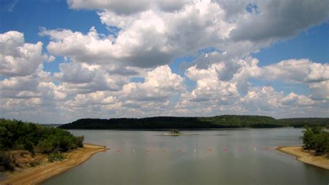 Lake Oologah (OK), as viewed from dam. | Oologah, Dam, Favorite places